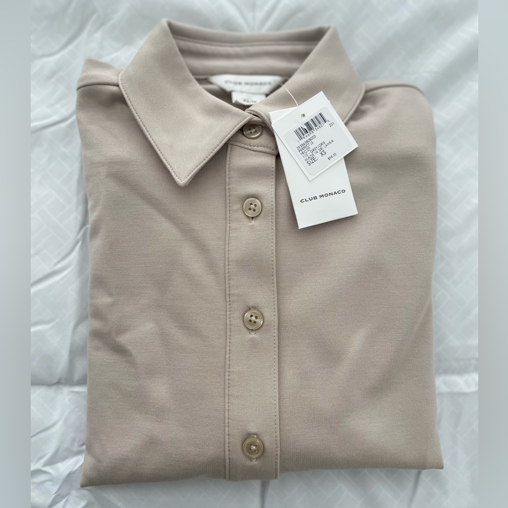 Club Monaco Perfect Slim Knit Shirt - Picture 12 of 12